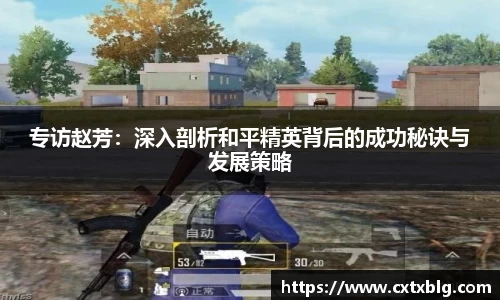 专访赵芳：深入剖析和平精英背后的成功秘诀与发展策略